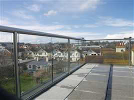 terrace glass balcony in bognor regis