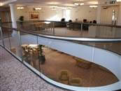 Glass Balustrades designed to meet the increased loads for public areas and places where people may congregate - Balcony Systems Solutions Ltd