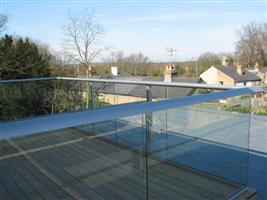 clear glass railings weston supermare (1)