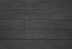 carbonised charred flat composite decking