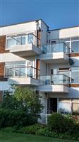 new refurbed glass balconies