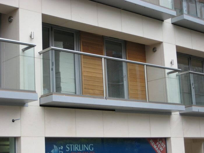 Glass Balconies In London