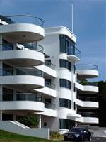 chateau valeuse curved balconies