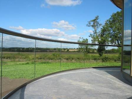 Contemporary Glass Balcony