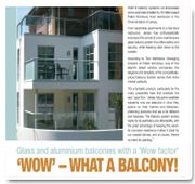 Glass Balconies success in Jersey