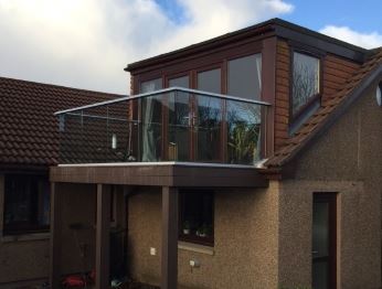 Mr. Collier Aberdeen Glass Balustrade