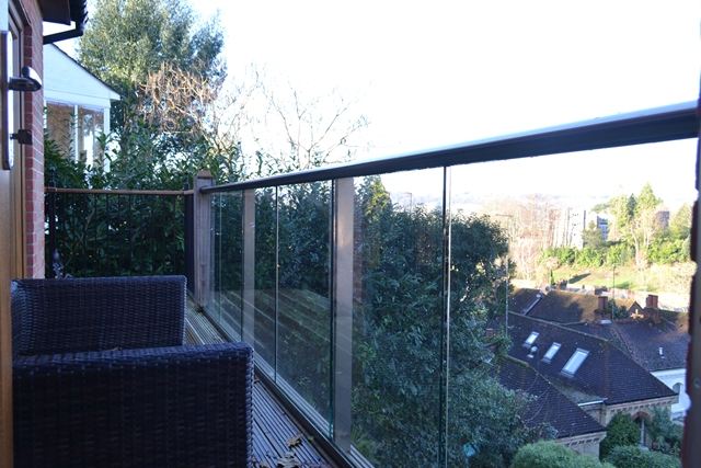 glass balcony blaustrade surrey