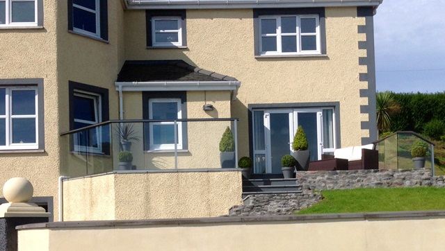glass balustrade scotland front view