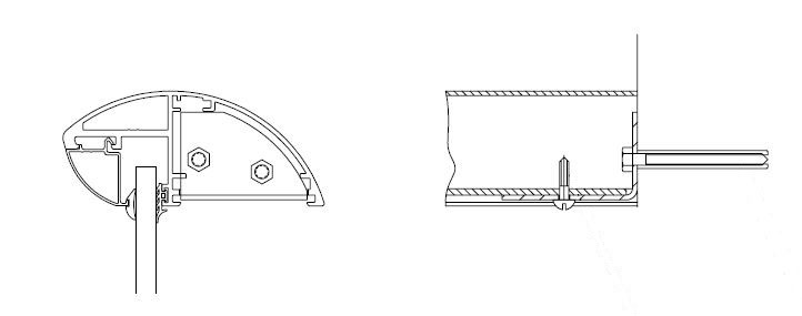 Fixings of balustrades