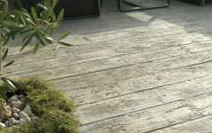 Composite decking for lodge homes
