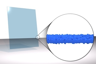 Macro Uncoated Glass Surface