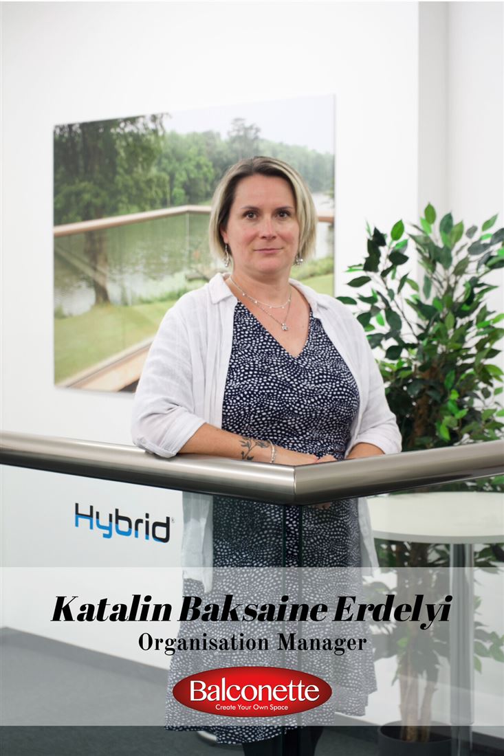 Katalin Baksaine Erdelyi - Organisation Manager - Balconette