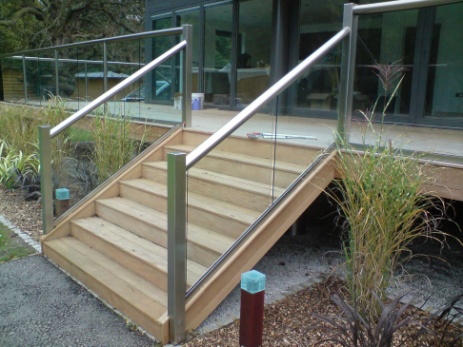 glass stair handrails 16113.3