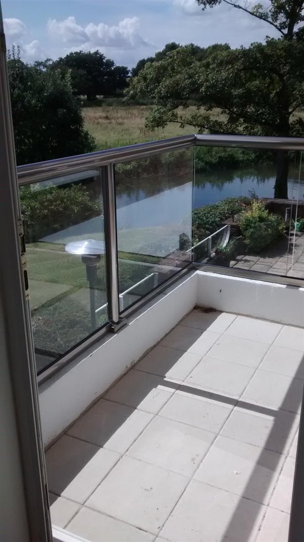 Glass Balustrades refurbed